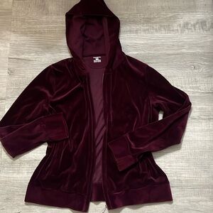 Jones New York Velvet hoodie